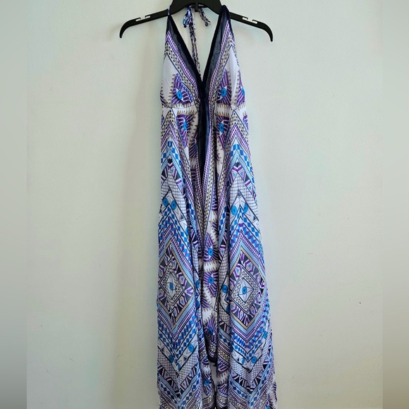 Long Bohemian Dress- beach coverup - Picture 4 of 6